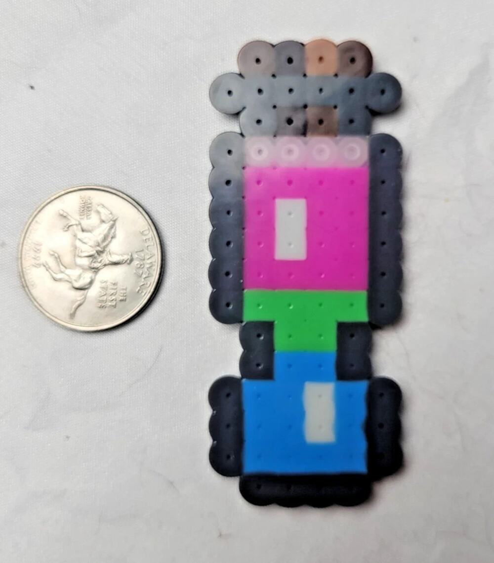Polysexual LGBT Potion Perler Pixel Art